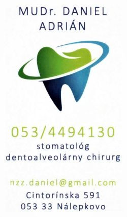Logo zariadenia Stomatologická ambulancia - MUDr. Adrián Daniel
