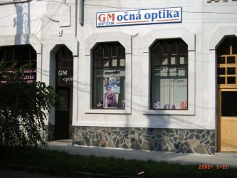 Logo zariadenia GM Optik očná optika - Vladimír Gondek