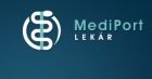 Logo zariadenia MediPort - Zdravotnícke pomôcky, potreby a zdravotnícky materiál s literatúrou lekárom