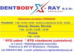 Fotografia 1 od RTG DENTAL X-RAY Zubné / Krčné RTG - ambulancie