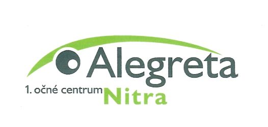 Logo zariadenia Alegreta - Očné excimerové centrum Nitra - MUDr. Jana Mattová
