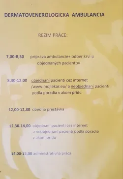 Fotografia miesta 1 od Dermatovenerologická ambulancia - MUDr. Andrea Mištinová