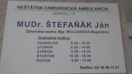 Fotografia miesta 2 od Neštátna chirurgická ambulancia - MUDr. Ján Štefaňák