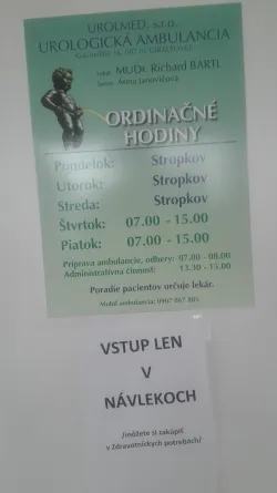 Fotografia miesta 2 od Urologická ambulancia - MUDr. Richard Bartl