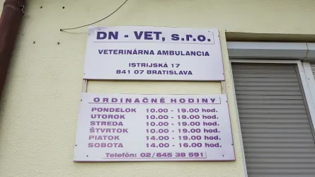 Fotografia miesta 8 od Veterinárna ambulancia DN – VET s.r.o. -  MVDr. Hronec, MVDr. Lepeň