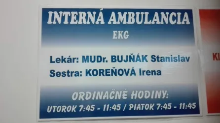 Fotografia miesta 3 od Ortopedická ambulancia - MUDr. Peter Kňazovický (Poliklinika Giraltovce ILB, s.r.o.)