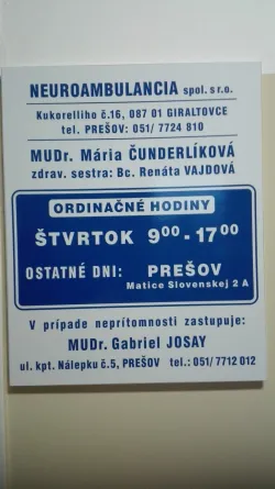 Fotografia miesta 9 od Ortopedická ambulancia - MUDr. Peter Kňazovický (Poliklinika Giraltovce ILB, s.r.o.)