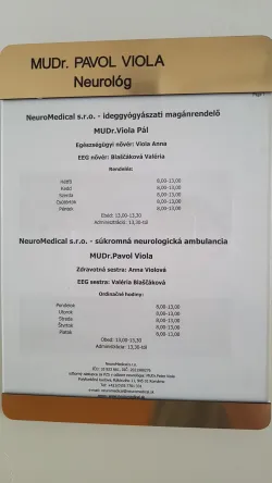 Fotografia miesta 1 od Neurologická ambulancia - MUDr. Peter Viola,  NeuroMedical s.r.o.