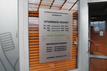 Fotografia miesta 2 od Stomatologická ambulancia ZZOV Podbreziny - MUDr. Miloš Hrkeľ