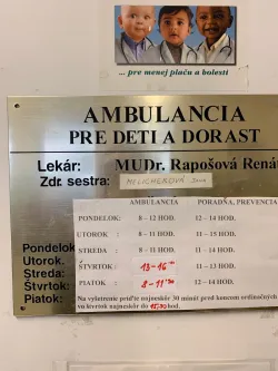 Fotografia miesta 4 od Ambulancia pre deti a dorast - MUDr. Renáta Rapošová
