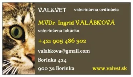 Fotografia miesta 6 od VALVET veterinárna ordinácia MVDr. Valábková