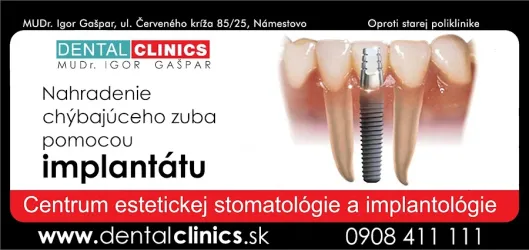 Fotografia miesta 4 od DentalClinics - Centrum estetickej stomatológie a implantológie - MUDr. Igor Gašpar