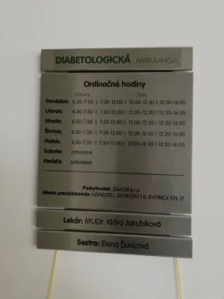 Fotografia miesta 1 od Diabetologická ambulancia - MUDr. Klára Jakubíková