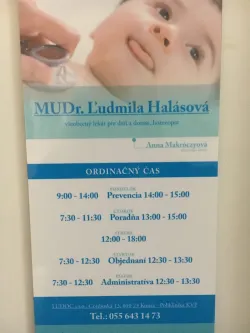Fotografia miesta 1 od Ambulancia všeobecného lekára pre deti a dorast, homeopat - MUDr. Ľudmila Halásová