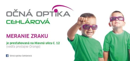 Fotografia miesta 2 od Očná optika - Helena Cehlárová