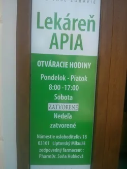 Fotografia miesta 7 od Lekáreň Apia - PharmDr. Soňa Hubková