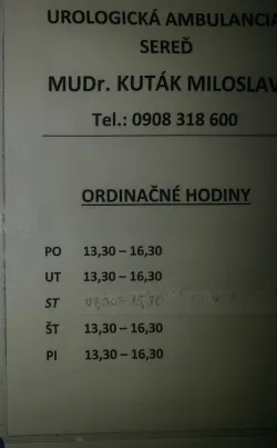 Fotografia miesta 1 od Urologická ambulancia - MUDr. Miloslav Kuták