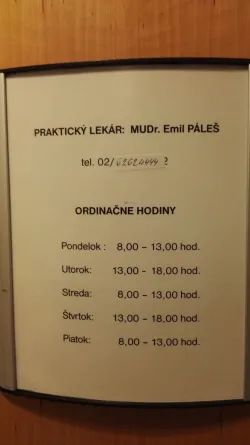 Fotografia miesta 1 od Ambulancia všeobecného lekára pre dospelých - MUDr. Emil Páleš