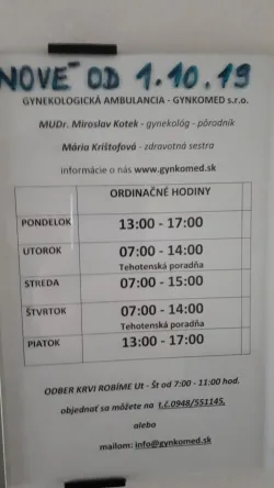 Fotografia miesta 1 od Gynekologická ambulancia-je zrušená - MUDr. Alexander Hoschek