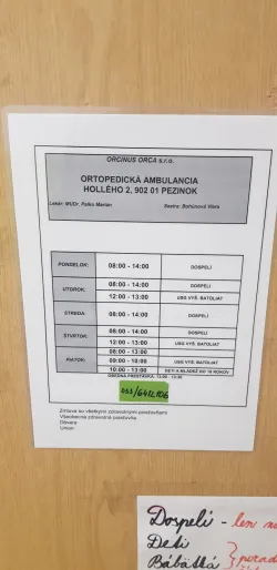 Fotografia miesta 7 od Ortopedická ambulancia - MUDr. Marián Palko
