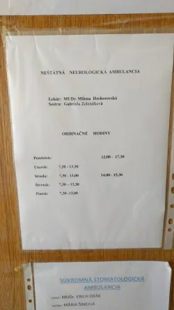 Fotografia miesta 1 od Neurologická ambulancia - MUDr. Milena Pivoluska Hrehorovská, (Hrehorovska s.r.o.)