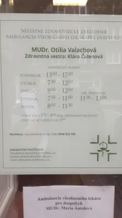 Fotografia miesta 1 od Ambulancia všeobecného lekára pre dosplých - MUDr. Otília Valachová