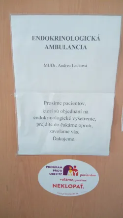 Fotografia miesta 1 od Endokrinologická ambulancia - MUDr. Andrea Lacková