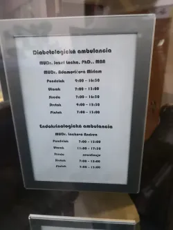 Fotografia miesta 2 od Endokrinologická ambulancia - MUDr. Andrea Lacková
