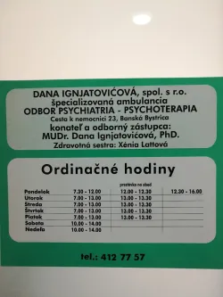 Fotografia miesta 1 od Psychiatrická ambulancia MUDr. Dana Ignjatovićová