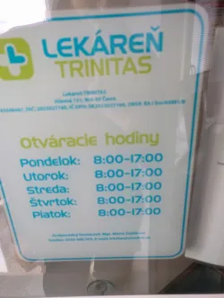 Fotografia miesta 1 od Lekáreň TRINITAS - TRINITAS, s.r.o. - Mgr. Mária Zajíčková