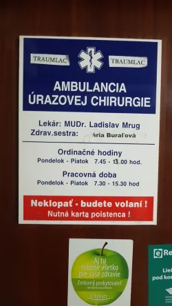 Fotografia miesta 2 od Ambulancia úrazovej chirurgie - MUDr. Ladislav Mrug, (TRAUMLAC s.r.o.)