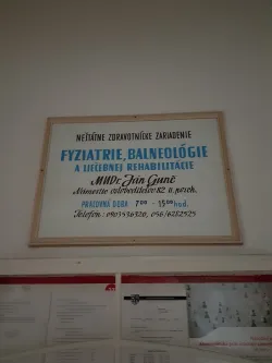 Fotografia miesta 1 od Fyziatria, balneológia a liečbná rehabilitácia - MUDr. Ján Gunč