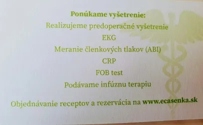 Fotografia miesta 5 od Všeobecná ambulancia pre dospelých MUDr. Mária Drahňáková s.r.o.