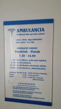 Fotografia miesta 4 od Všeobecná ambulancia pre deti a dorast - Bošanská Oľga, MUDr.