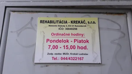 Fotografia miesta 1 od Ambulancia fyziatrie, balneológie a liečebnej rehabilitácie - REHABILITÁCIA-KREKÁČ, s.r.o. - MUDr. Ladislav Krekáč
