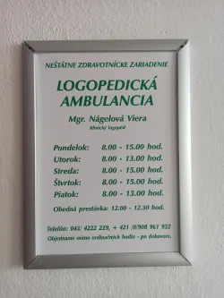 Fotografia miesta 5 od Ambulancia klinickej logopédie - Mgr. Viera Nágeľová