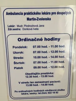 Fotografia miesta 1 od Všeobecná ambulancia pre dospelých - MUDr. Jana Pindrochová