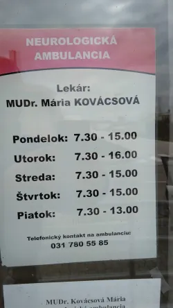 Fotografia miesta 1 od Ambulancia pediatrickej neurológie -  MUDr. Mária Kovácsová