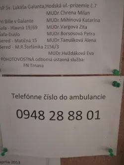 Fotografia miesta 1 od Otorinolaryngologická ambulancia - MUDr. Magdaléna Koslerová