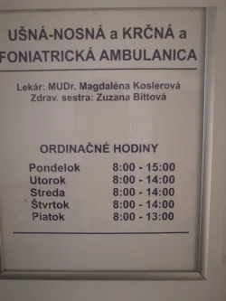 Fotografia miesta 2 od Otorinolaryngologická ambulancia - MUDr. Magdaléna Koslerová