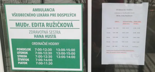 Fotografia miesta 1 od Všeobecná ambulancia pre dospelých - 	MUDr. Edita Ružičková