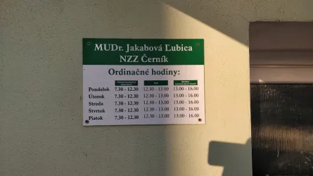 Fotografia miesta 2 od Všeobecná ambulancia pre dospelých -	MUDr. Ľubica Jakabová