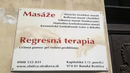 Fotografia miesta 2 od Zlatica Straková – masáže, regresná terapia