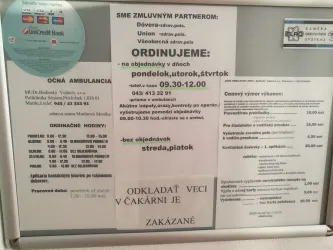 Fotografia miesta 1 od Oftalmologická ambulancia  (B-MEDIC SLOVAKIA, s. r. o .)