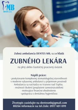 Fotografia miesta 1 od Ambulancia zubného lekárstva, MDDr. Miroslava Borošová , (DENTES MB s.r.o.)
