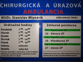 Fotografia miesta 2 od Súkromná chirurgická ambulancia - MUDr. Stanislav Mlynárik