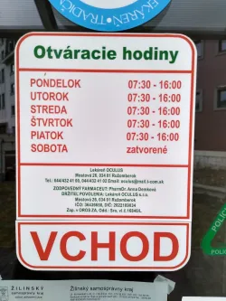 Fotografia miesta 4 od Lekáreň Oculus - PharmDr. Anna Demková