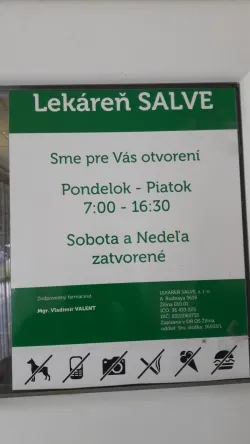 Fotografia miesta 2 od Lekáreň Salve - LEKÁREŇ SALVE, s.r.o. - Mgr. Vladimír Valent