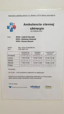 Fotografia miesta 1 od Ambulancia cievnej chirurgie BREZNO
