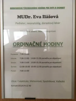 Fotografia miesta 1 od Ambulancia všeobecného lekára pre deti a dorast - MUDr. Eva Šályová